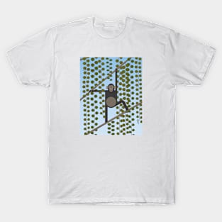 Minimal Zoo Art Series | A to Z  | Chimpanzee T-Shirt